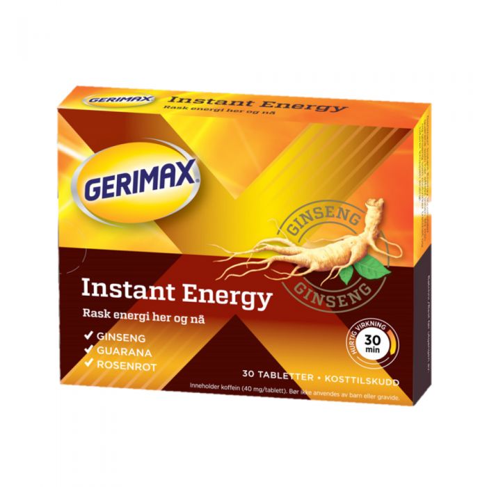 Gerimax Instant Energy Tab 30 stk