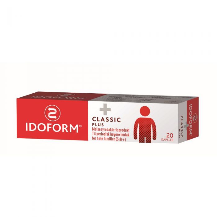 IDOFORM Classic Plus melkesyrebakterier kapsler 20 stk