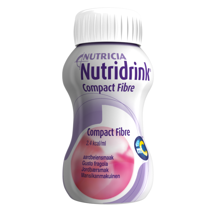 Nutridrink Compact Fibre Jordbær