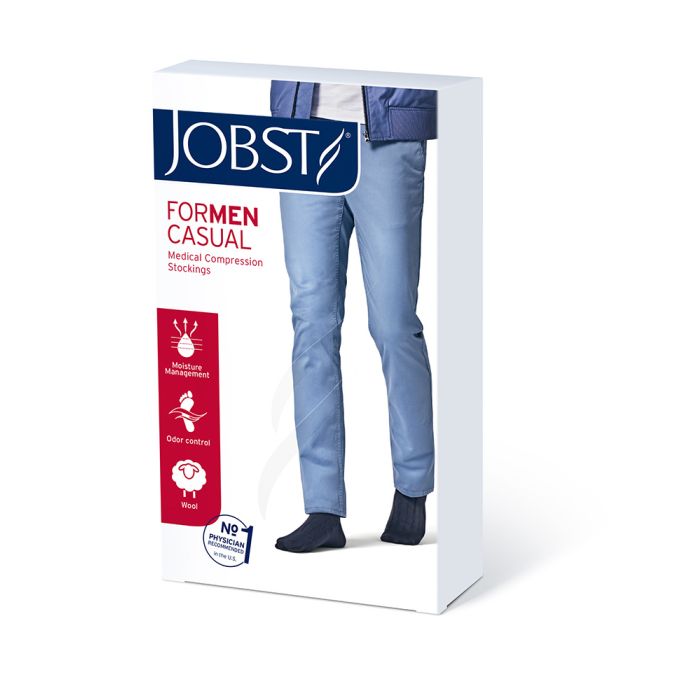 Jobst Men Casual K2 Kne Sort S 1 par