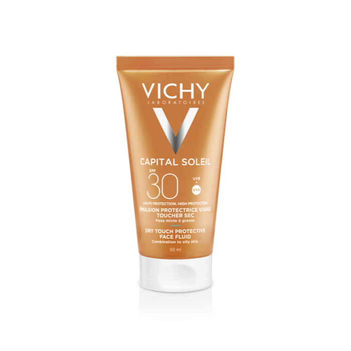Vichy Capital Soleil Dry Touch solkrem til ansikt SPF30 50ml