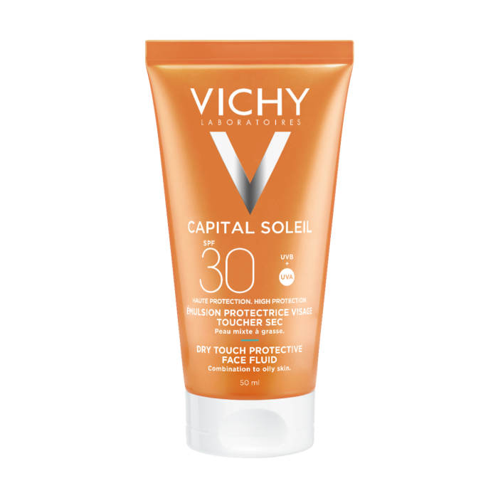 Vichy Capital Soleil Dry Touch Solkrem til ansikt SPF30 50ml