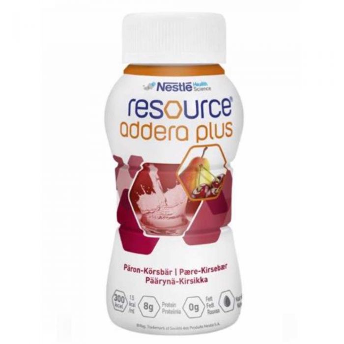 Resource Addera Plus Pære&Kirs 4X200 ml