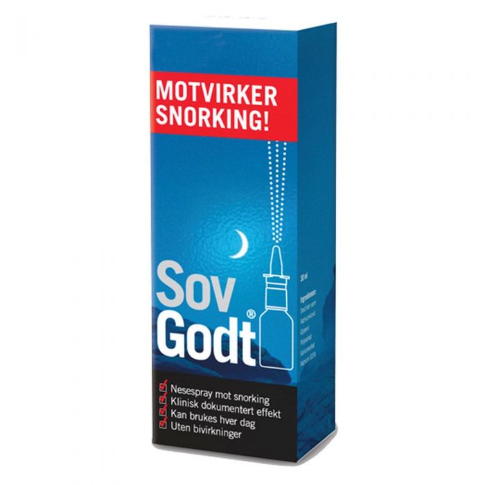 Sov Godt Anti Snork Nesespray 30 ml