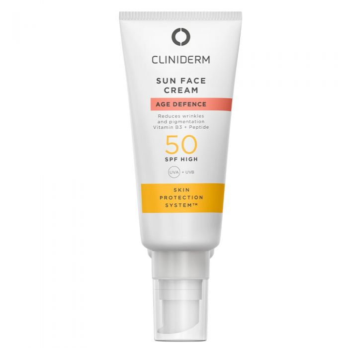 Cliniderm Age Defence Sun Face Cream  SPF50 40 ml