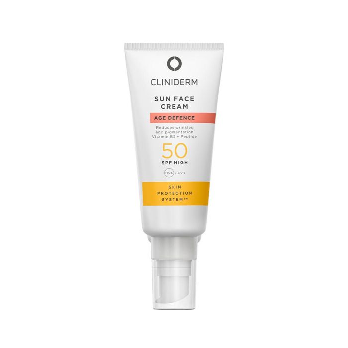 Cliniderm Age Defence Sun Face Cream  SPF50 40 ml