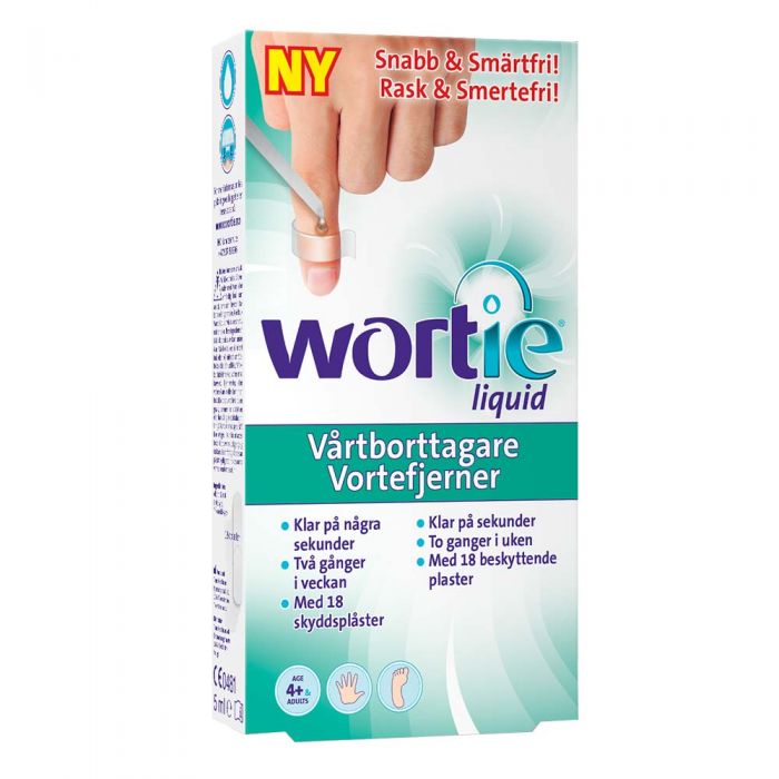 Wortie Liquid Vortefjerner 5 ml