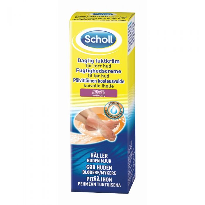 Scholl Fuktighetskrem Tørr Hud 75 ml