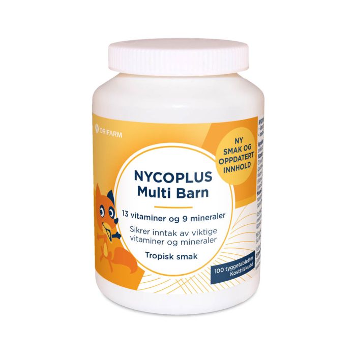 Nycoplus Multi barn tyggetabletter