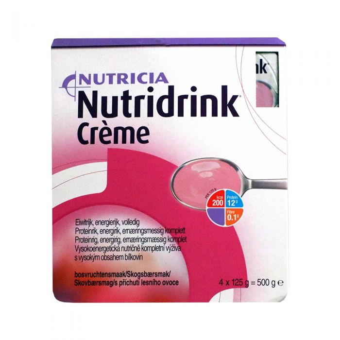 Nutridrink Creme Skogsbær 4X125G