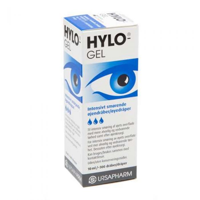 Hylo-gel fuktende øyedråper 10 ml