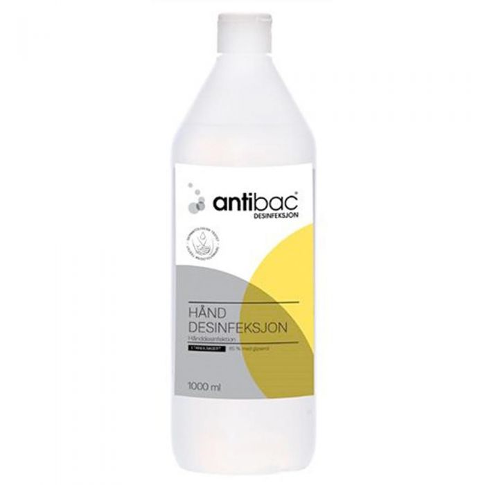 Antibac 85% hånddesinfeksjon 1000 ml