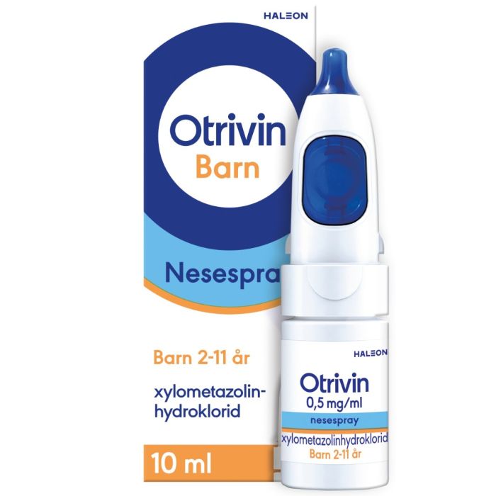 Otrivin Nesespray Barn 0.5mg/10ml