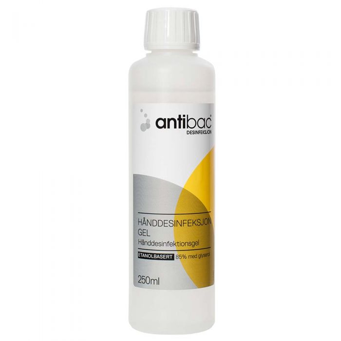 Antibac 85% gel 250 ml