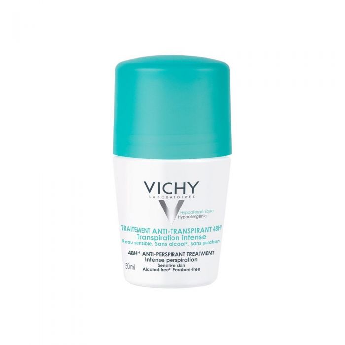 Vichy Deodorant Anti-Transpirant Roll-On 48h m/parfyme 50ml