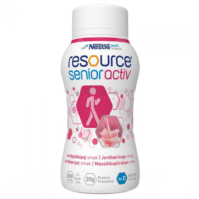 Resource Senior Activ Jordbpai 4X200 ml