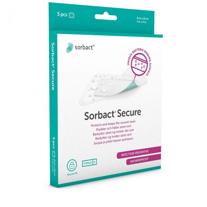 Sorbact Secure Pla 5Stk 8X10Cm 1 stk