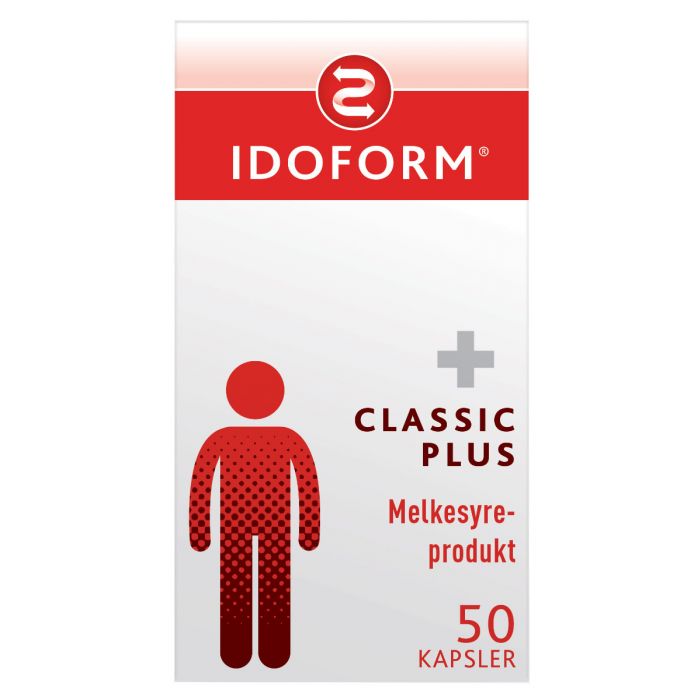 IDOFORM Classic Plus melkesyrebakterier kapsler 50 stk