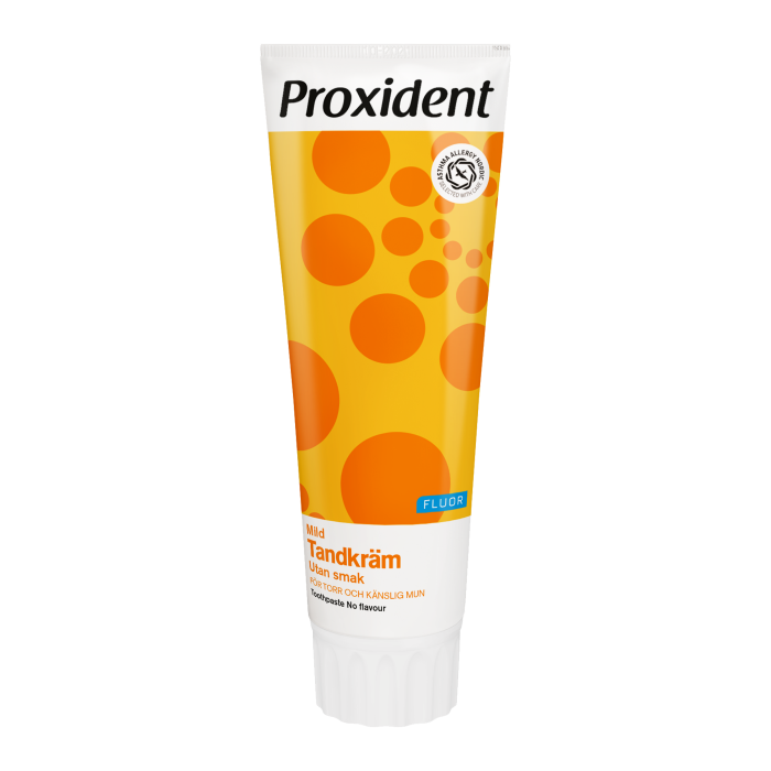 Proxident Tannkrem for tørr munn 75 ml