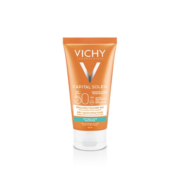 Vichy Capital Soleil Dry Touch Solkrem til ansikt SPF50 50ml