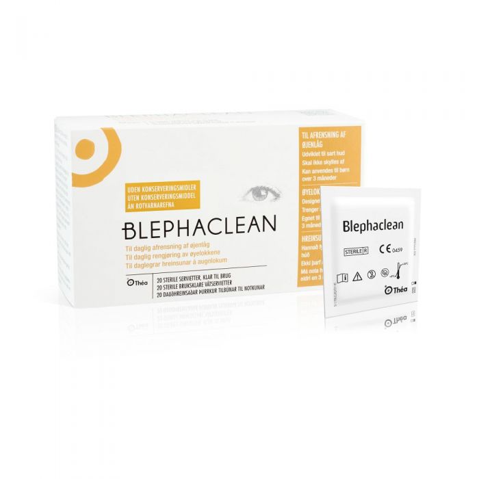 Blephaclean Sterile Våtservietter 20stk