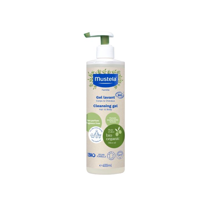 Mustela Organic Cleansing gel