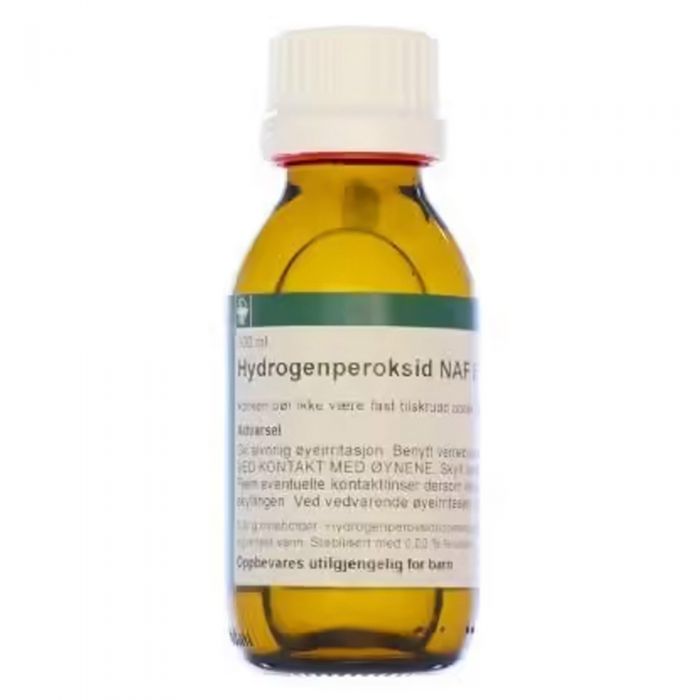 Hydrogenperoksid NAF Oppløsning 6% 100 ml
