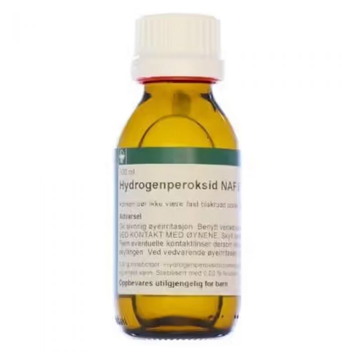 Hydrogenperoksid NAF Oppløsning 6% 100 ml