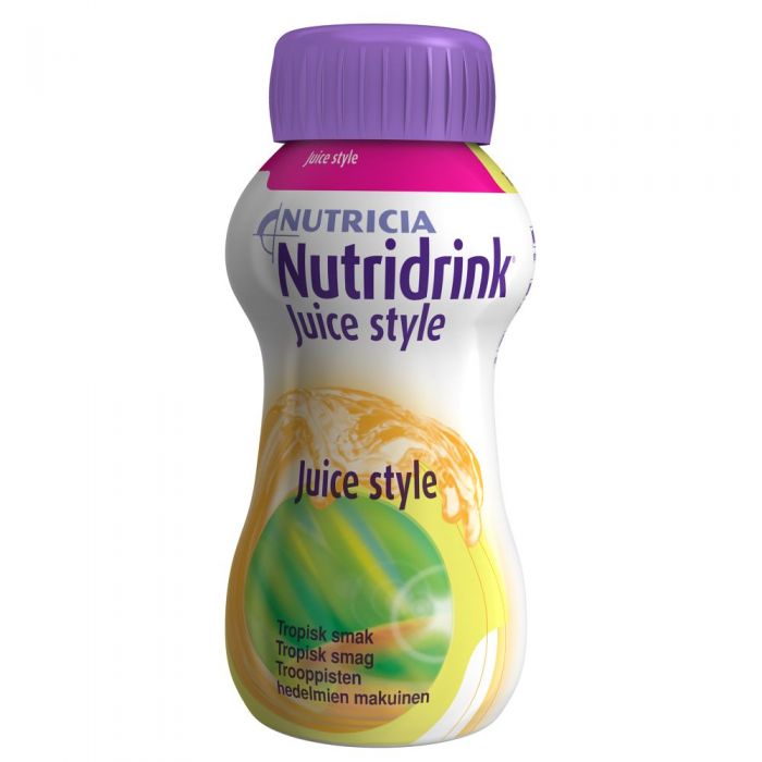 Nutridrink Juice Style Tropisk 4X200 ml