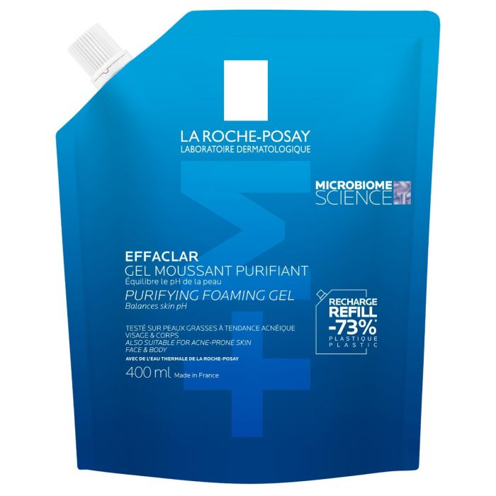 La Roche-Posay Effaclar +M rensegele refill 400ml