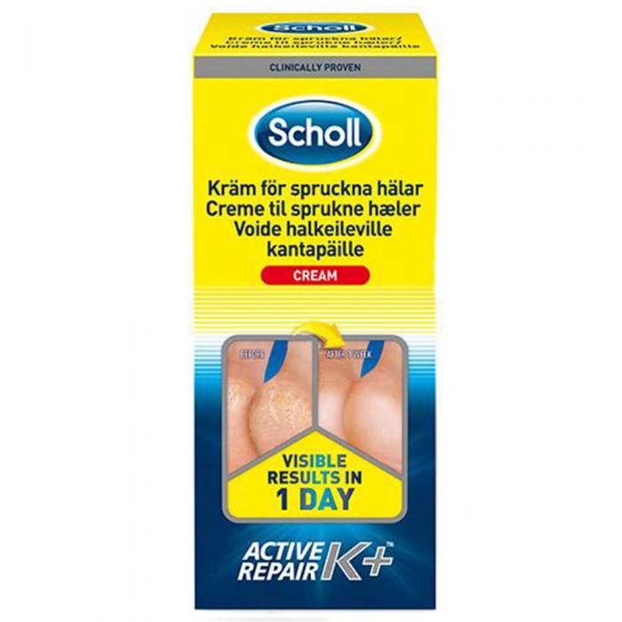 Scholl sprukne hæler K+ 120 ml