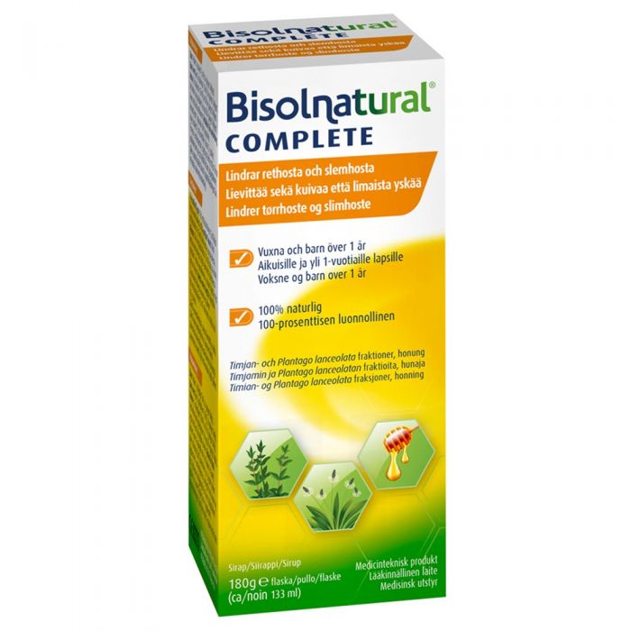 Bisolnatural Complete mikstur 180g, 133 ml