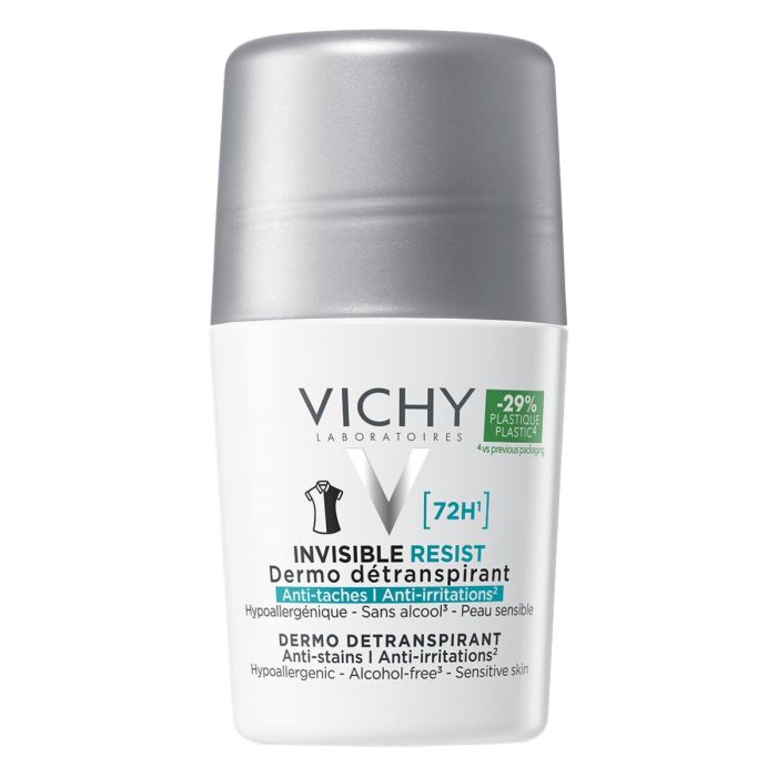 Vichy Invisible Resist 72h Anti-Stain Roll-On deodorant 50ml