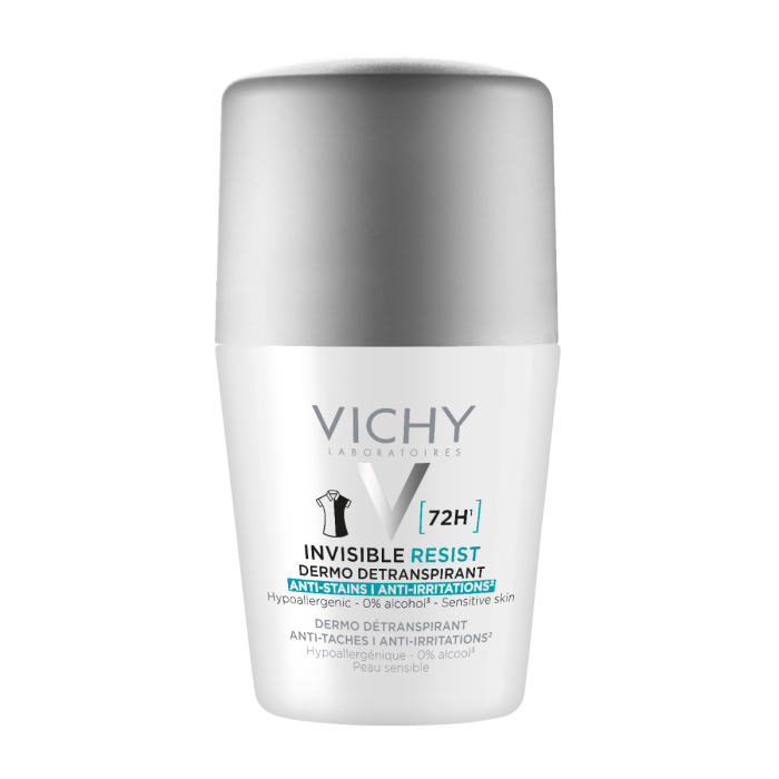 Vichy Invisible Resist 72h Anti-Stain Roll-On deodorant 50ml