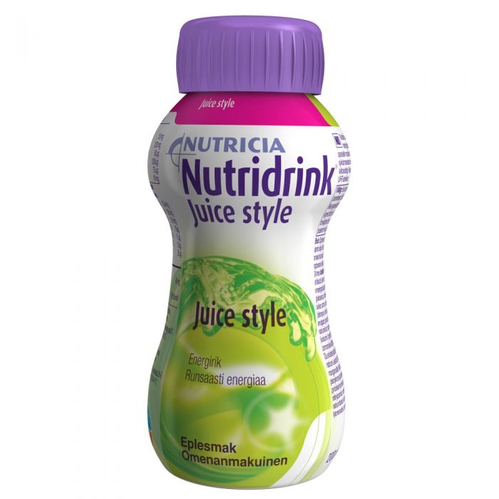 Nutridrink Juice Style Eple 200 ml