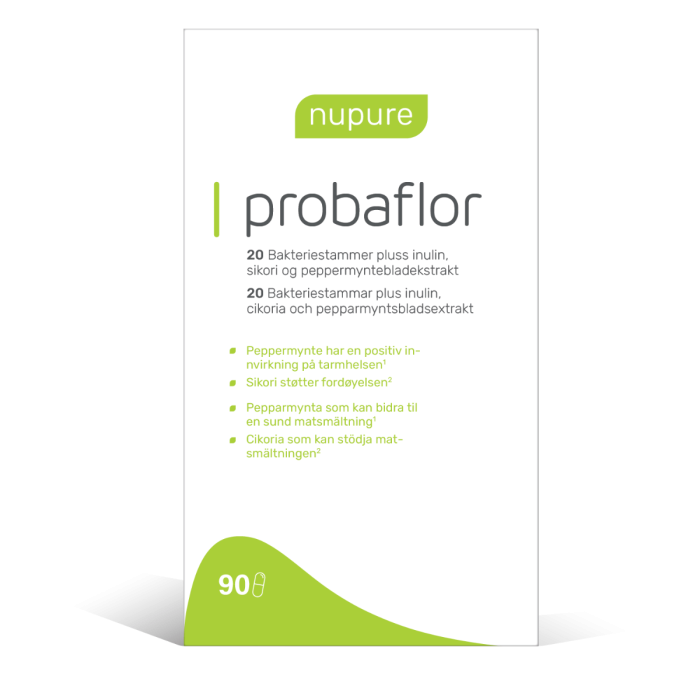 nupure probaflor 90 kapsler