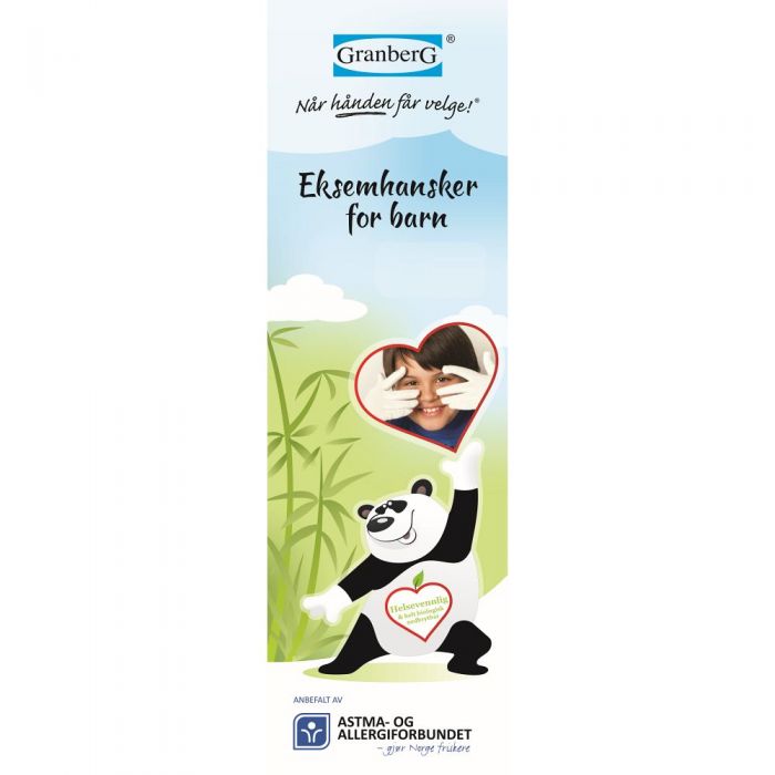 Bamboo Eksemhansker Barn 3-4år