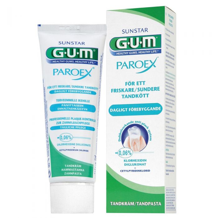 Gum Paroex Tannkrem 0,06 % CHX 75ml