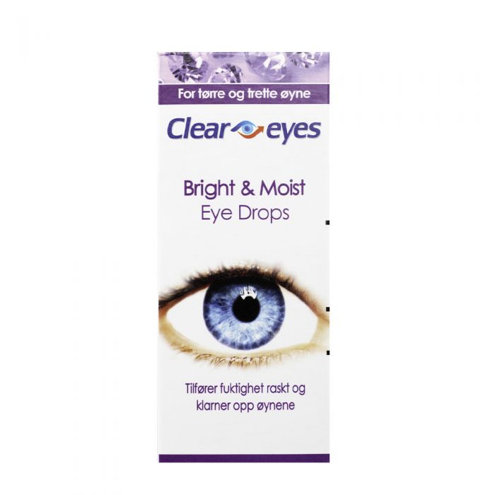 Cleareyes Bright & Moist øyedråper 15 ml