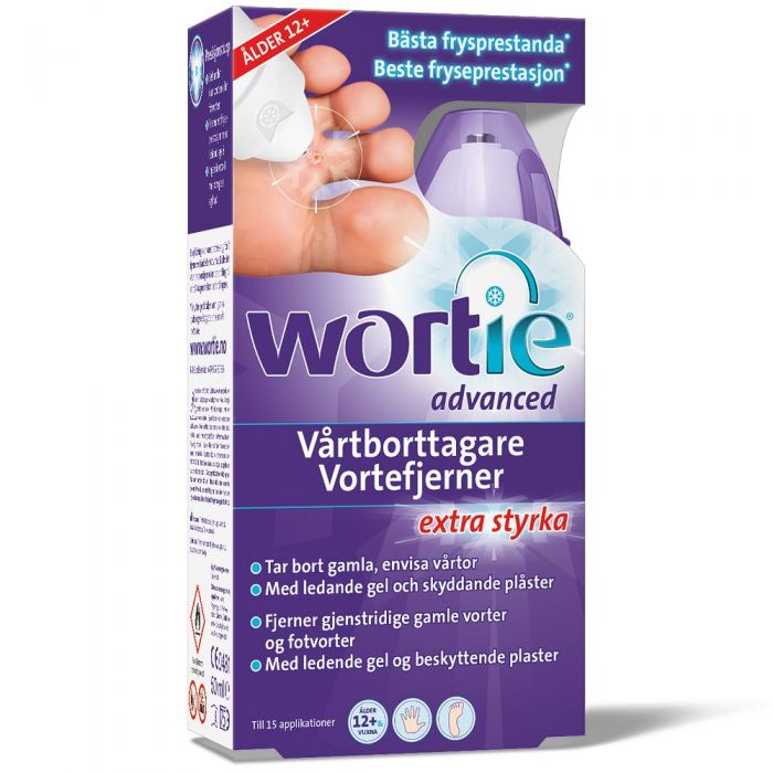 Wortie Advanced Vortefjerner 1Sett