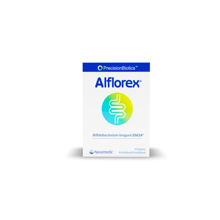 Alflorex  med bakteriestammen Bifidobacterium Longum 35624