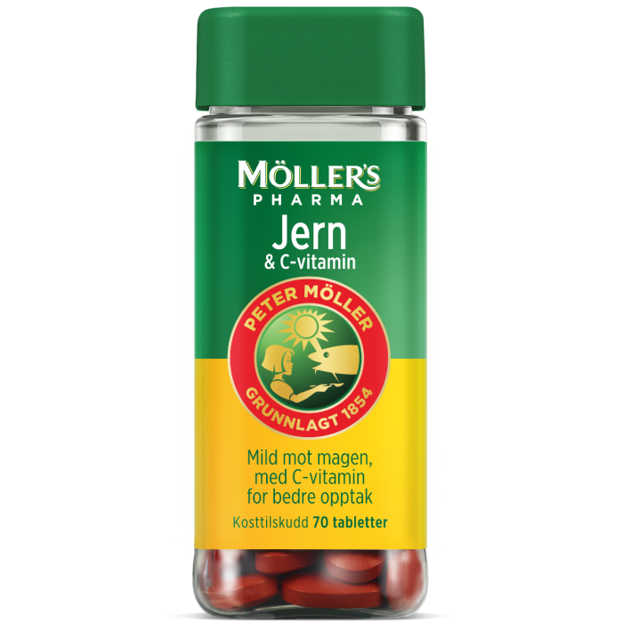 Möller's Pharma Jern & C-vitamin