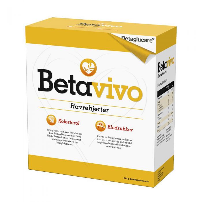 Betavivo Havrehjerter 644g