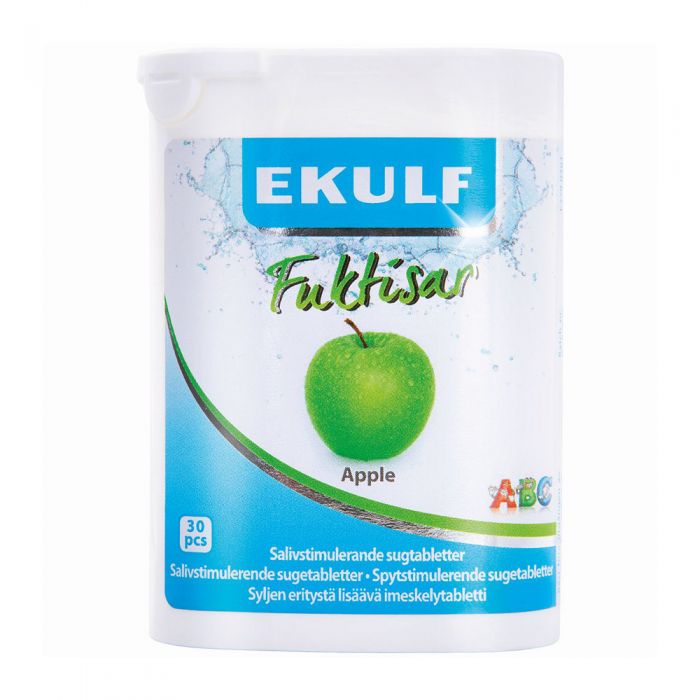 Ekulf Fuktisar Apple 30 stk