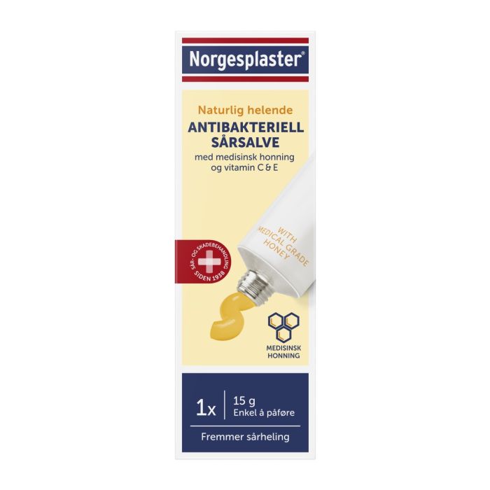 Norgesplaster Antibakteriell Sårsalve 15g