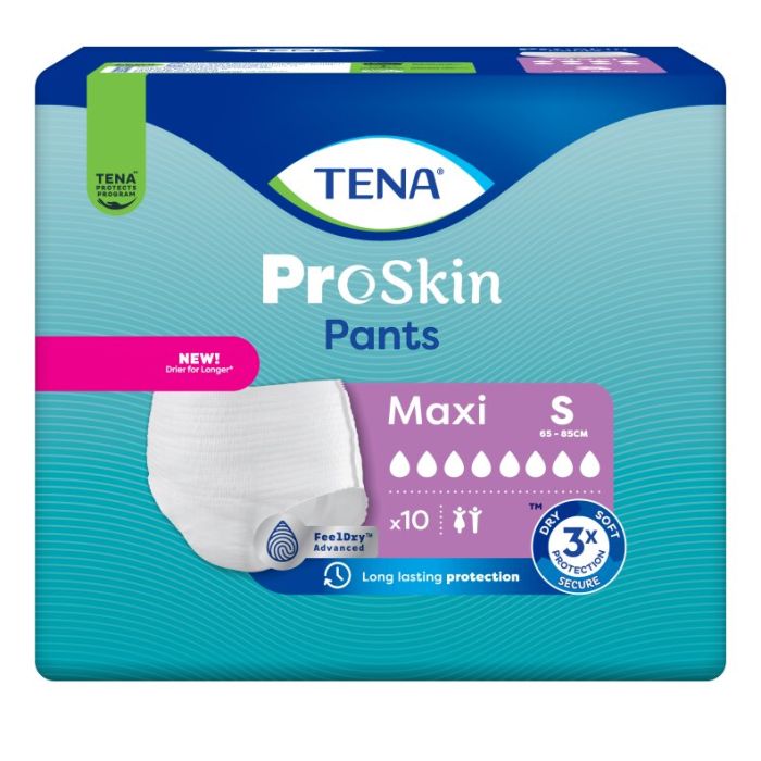 TENA Pants Maxi, inkontinensundertøy, str. S, 10stk