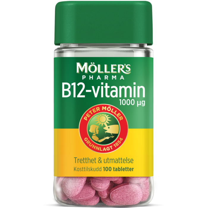 Möller's Pharma B12 100 stk