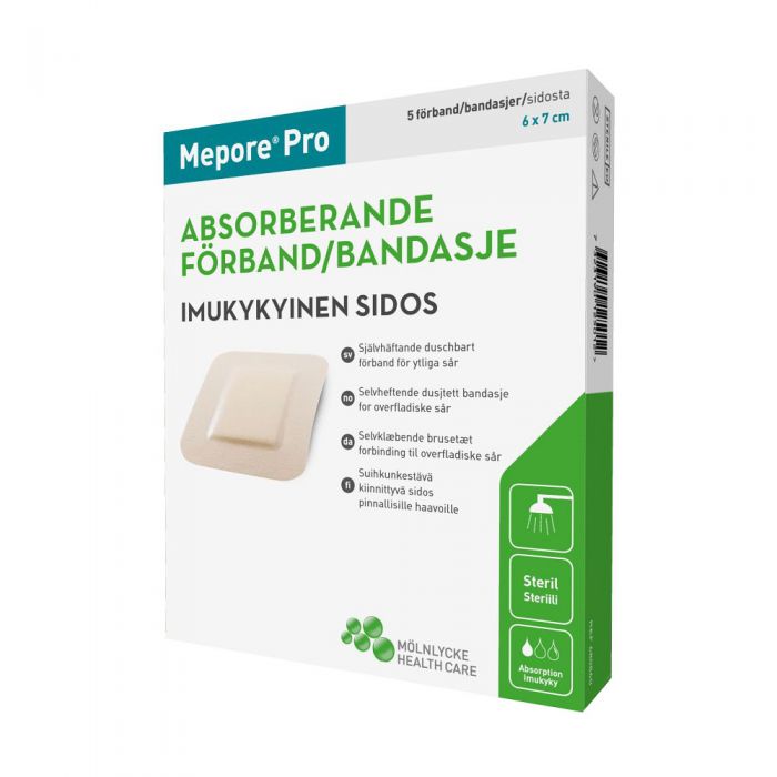 Mepore Pro Dusjtett Banda 6X7 5 stk