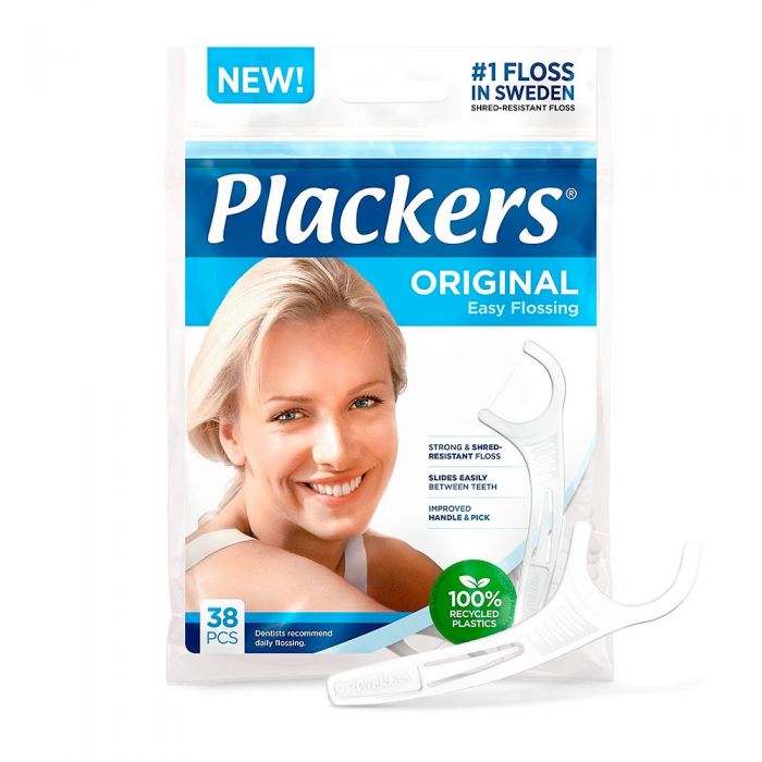 Plackers original tanntrådbøyle 38 stk