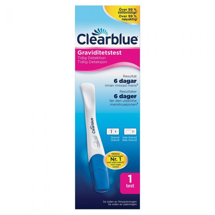 Clearblue Graviditestest Ear1P 1 stk